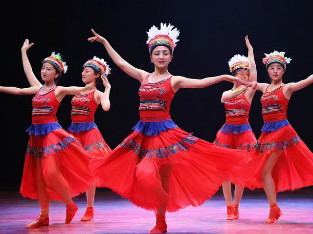 九游体育网站_ 传统民族舞蹈运动会，文化舞台上的青春律动，运动会民族舞团体秀