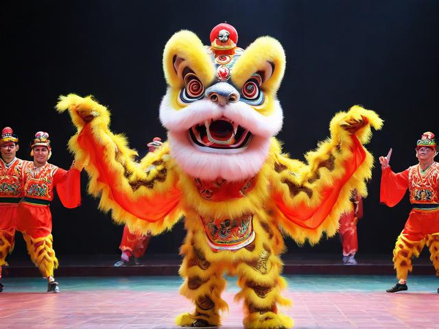 九游体育网站_ 传统水袖舞狮比赛，文化盛宴里的运动魅力